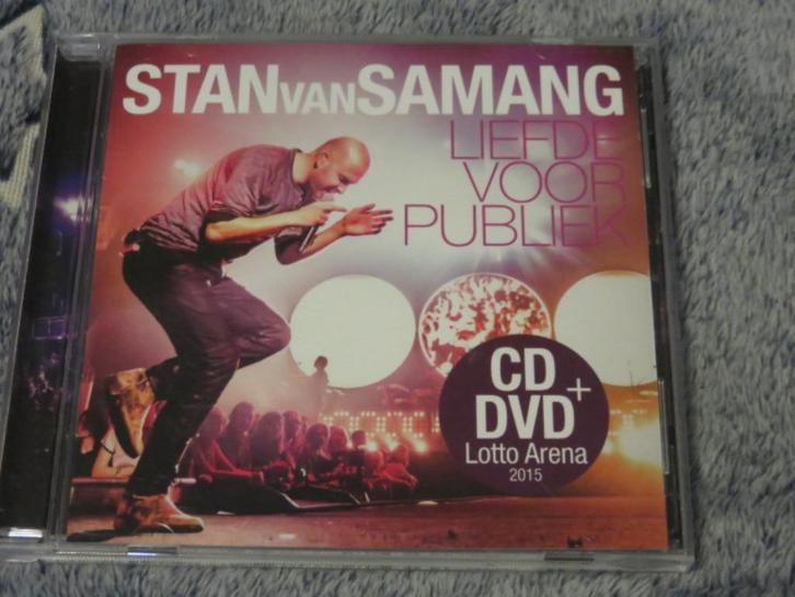 CD + DVD : Stan Van Samang : Liefde voor Publiek, Cd's en Dvd's, Cd's | Pop, Zo goed als nieuw, 2000 tot heden, Ophalen of Verzenden