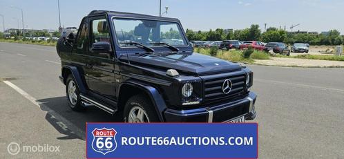 Mercedes-Benz G 500 Cabriolet | 2013 | Route 66 Auctions, Auto's, Mercedes-Benz, Bedrijf, Te koop, G-Klasse, Benzine, Overige carrosserie