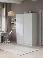 JYSK LIMFJORDEN KLEERKAST, Huis en Inrichting, Ophalen, 100 tot 150 cm, Nieuw, Scandinavisch wit