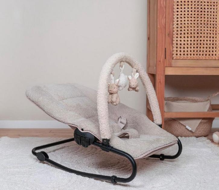 Little Dutch wipstoel beige, Enfants & Bébés, Relax bébé, Neuf, Chaise rebondissante, Autres marques, Enlèvement