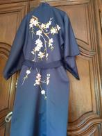 Peignoir satin du Japon, Enlèvement, Comme neuf, Bleu