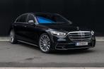 Mercedes S klasse “Lang” TE HUUR (trouw, stoet), Diensten en Vakmensen, Verhuur | Auto en Motor, Trouwauto, Met chauffeur