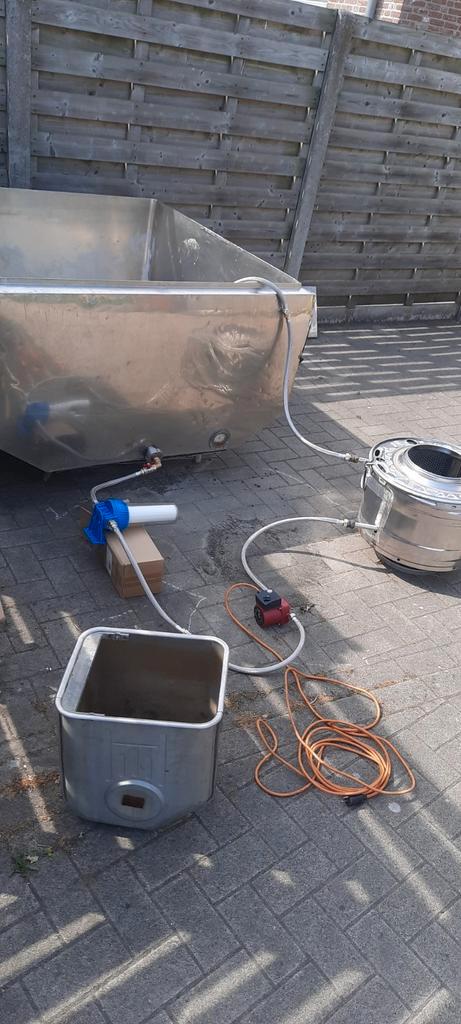 Hottub houtgestookt, Hobby en Vrije tijd, Overige Hobby en Vrije tijd, Nieuw, Ophalen