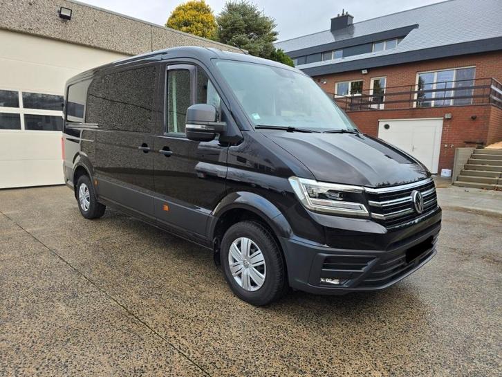 VW Crafter L3H2-Dubbel cabine-AUTOMAAT-16.401KM-Full options, Auto's, Bestelwagens en Lichte vracht, Bedrijf, Te koop, ABS, Volkswagen