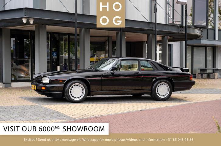 Jaguar XJ-S XJRS 6.0 V12 (bj 1990, automaat), Auto's, Oldtimers, Bedrijf, Te koop, Lederen bekleding, Jaguar, Benzine, Coupé, 2 deurs