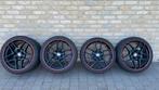 19” porsche velgen (S design) met winterbanden., Ophalen, Gebruikt, Winterbanden, Velg(en)