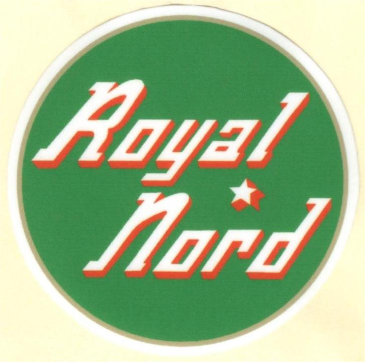 Royal Nord sticker #4, Motoren, Accessoires | Stickers, Verzenden