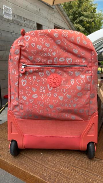Cartable à roulettes Kipling, Enlèvement, Comme neuf, Rose