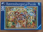 puzzel 500 st - Ravensburger Disney - Disney family, Ophalen of Verzenden, 500 t/m 1500 stukjes, Zo goed als nieuw, Legpuzzel