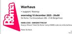 2 tickets Warhaus