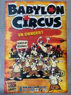 Poster Babylon Circus - Dances Of Resistance, Comme neuf, Enlèvement ou Envoi