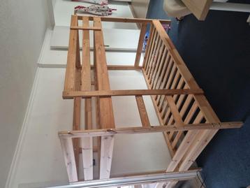 Lit superposé en bois massif – 90x200 cm – très solide beschikbaar voor biedingen
