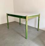 Eettafel van formica en hout, Ophalen, Zo goed als nieuw