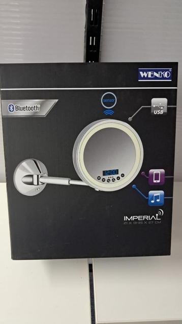 NIEUW Wenko Make-up spiegel USB / Bluetooth / microfoon beschikbaar voor biedingen