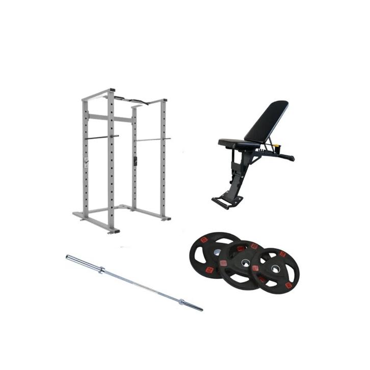 GYMFIT – VOLLEDIG HOME GYM PAKKET –, Sport en Fitness, Fitnessmaterialen, Nieuw, Overige typen, Armen, Benen, Borst, Buik, Rug