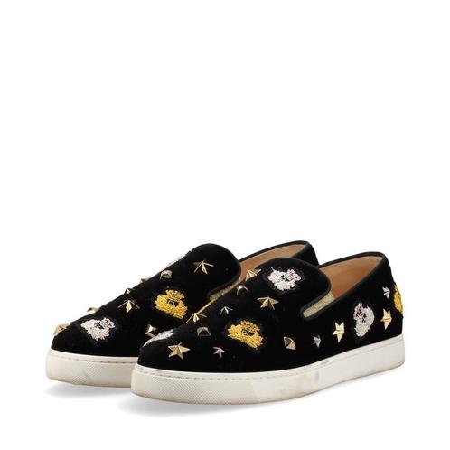 Louboutin Miss Academy 38,5, Kleding | Dames, Schoenen, Gedragen, Schoenen met lage hakken, Zwart, Ophalen of Verzenden