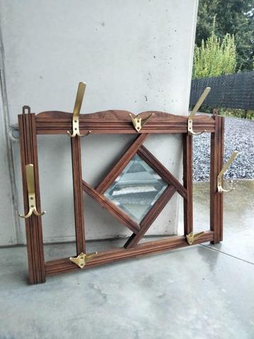Art deco spiegel kapstok combinatie wandmodel beschikbaar voor biedingen