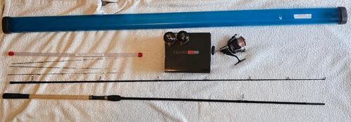 Preston feeder 11' 8" + molen Centris NT420, Watersport en Boten, Hengelsport | Witvissen, Zo goed als nieuw, Complete set, Ophalen