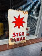 Ster Tabak oud emaille reclamebord, Ophalen of Verzenden
