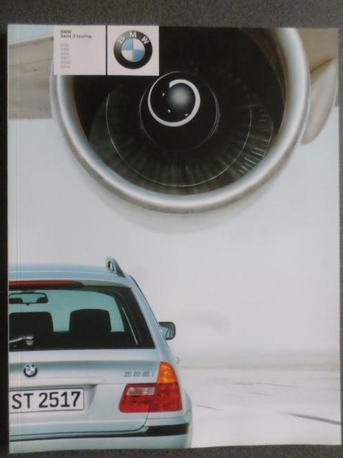 BMW 3 E46 318i 320i 325i 330i 320d 330d Touring 2001 - FRANS, Boeken, Auto's | Folders en Tijdschriften, BMW, Ophalen of Verzenden