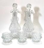 Glaswerk, flessen en potjes., Antiek en Kunst, Ophalen of Verzenden