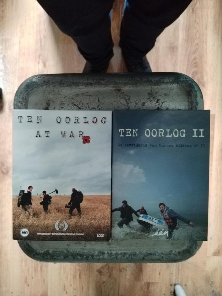 Ten Oorlog pakket (boek en 2 DVD boxen), Cd's en Dvd's, Dvd's | Tv en Series, Non-fictie, Boxset, Verzenden