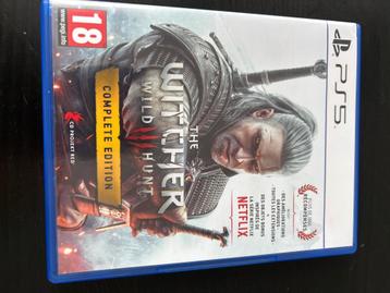 Jeu Ps5 The Witcher wild Hunt