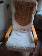 Schommelstoel plus voetbankje ikea, Huis en Inrichting, Fauteuils, Ophalen, Zo goed als nieuw