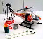 Playmobil helikopter van City Action set 5542, Comme neuf, Ensemble complet, Enlèvement ou Envoi