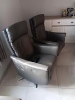 relaxzetel, Huis en Inrichting, Fauteuils, Ophalen, Zo goed als nieuw, 75 tot 100 cm, Leer