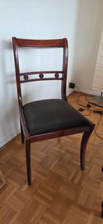 6 chaises acajou, Maison & Meubles, Enlèvement