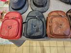 Echt lederen schoudertasje in 3 kleuren (rood-zwart & bruin), Nieuw, Ophalen of Verzenden, Leer, Rood