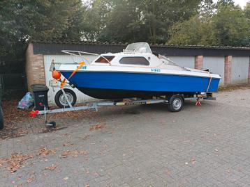 Waterland family 55, Watersport en Boten, Motorboten en Motorjachten, Ophalen, Gebruikt, 30 tot 50 pk, Tot 6 meter
