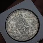 Leopold II - 5 frank 1870 zilver - mooie kwaliteit, Timbres & Monnaies, Monnaies | Belgique, Argent, Envoi, Argent