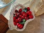 Mandje Kersen Porselein, Antiek en Kunst, Ophalen of Verzenden
