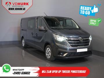 Renault Trafic 2.0 dCi 130 pk L2 BPM VRIJ! DC Dubbel Cabine, Auto's, Renault, Bedrijf, Parkeersensor, Te koop