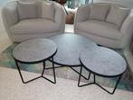 Set van 3 ineenpasbare salontafels, Huis en Inrichting, Tafels | Salontafels, Ophalen, Zo goed als nieuw