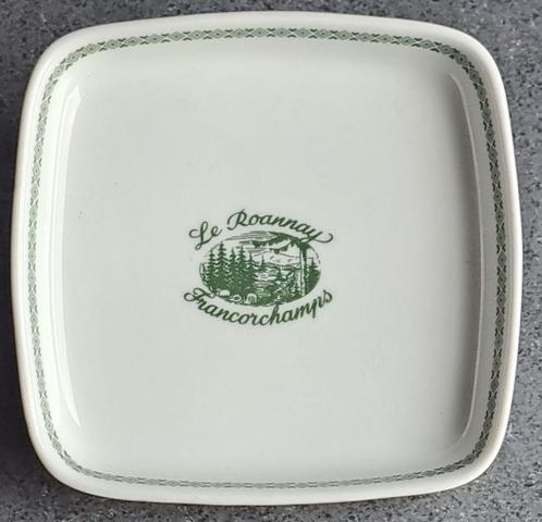 Beau petit cendrier en porcelaine Le Roannay Francorchamps, Antiek en Kunst, Antiek | Porselein, Ophalen of Verzenden