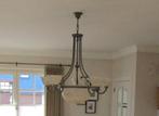 Grote kroonluchter + 2 plafond + 1 muur lamp, Enlèvement, Neuf, Verre