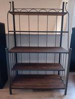 Étagère en fonte + en bois, Enlèvement, Utilisé