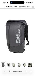 Nieuwe rugzak Jack Wolfskin All-in Pack 30, Ophalen, Nieuw, Overige merken, Waterdicht