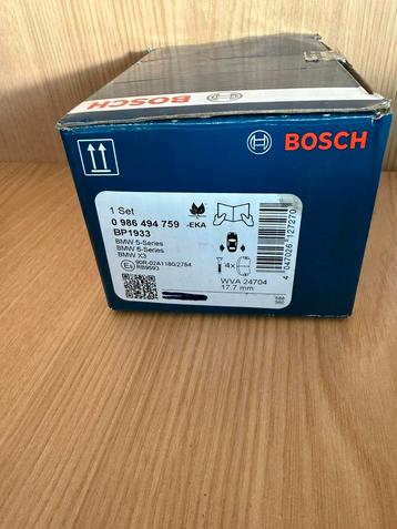Remblokken set Bosch voor BMW. beschikbaar voor biedingen