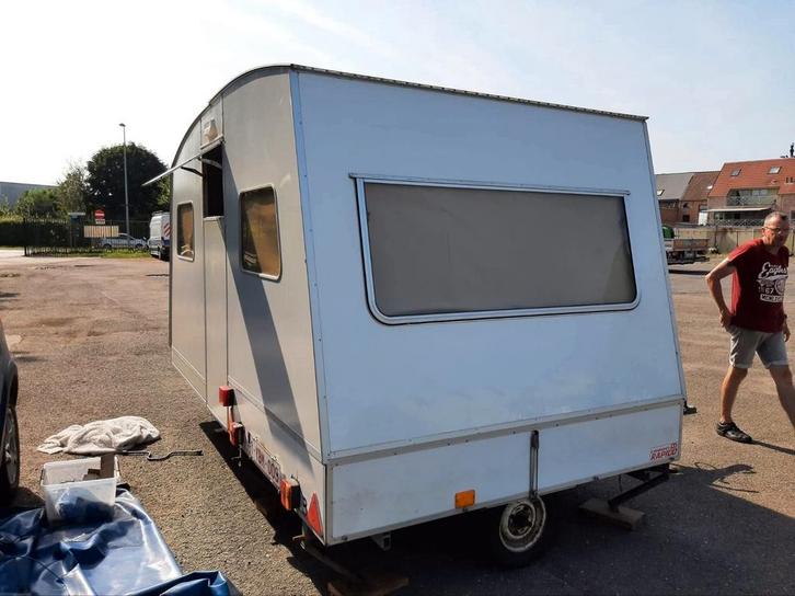 Plooicaravan, minder dan 700kg met voortent, Caravans en Kamperen, Caravans, Particulier, Rapido, Ophalen