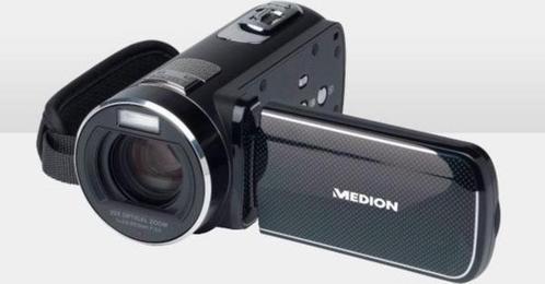 medion videocamera pefecte staat met sd en tasje, Audio, Tv en Foto, Videocamera's Digitaal, Zo goed als nieuw, Camera, Geheugenkaart
