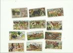 Victoria oude chromo's reeksen E Paarden + G Honden volledig, Verzamelen, Ophalen of Verzenden, Dier, Voor 1940
