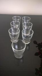 7 borrel glaasjes, Huis en Inrichting, Keuken | Servies, Ophalen of Verzenden, Glas
