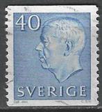 Zweden 1961/1968 - Yvert 470 - Koning Gustaaf VI  (ST), Timbres & Monnaies, Timbres | Europe | Scandinavie, Suède, Affranchi, Envoi
