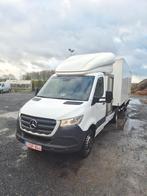 Mercedes sprinter, minitrailer (BE RIJBEWIJS), 4 cilinders, Wit, Leder, Android Auto