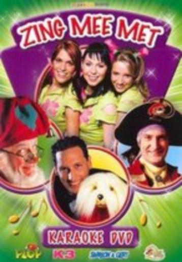 DVD- Karaoke DVD- Zing Mee met K3, Plop, Samson & Gert