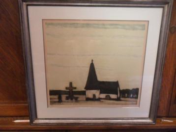 Ets van Jacob Smits (Rotterdam 1855-Acherbos Mol 1928) beschikbaar voor biedingen